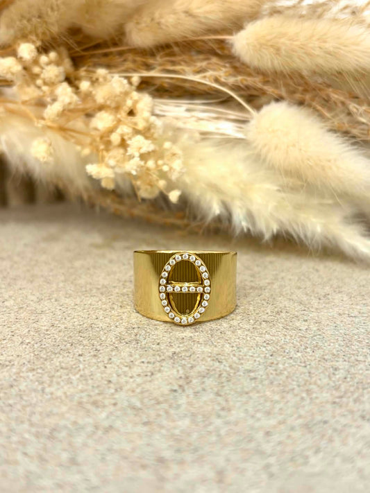 Bague Sina en acier inoxydable