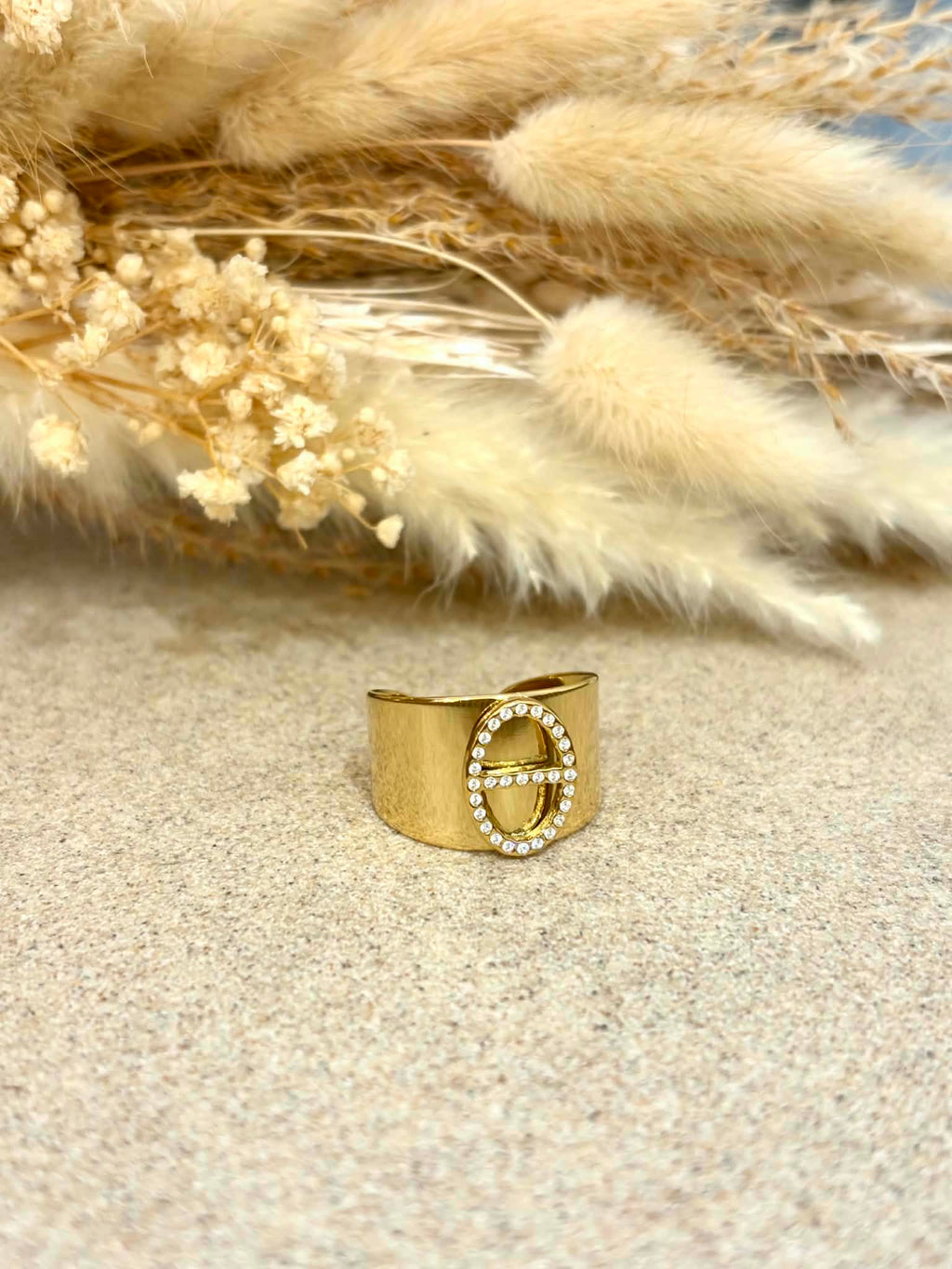 Bague Sina en acier inoxydable