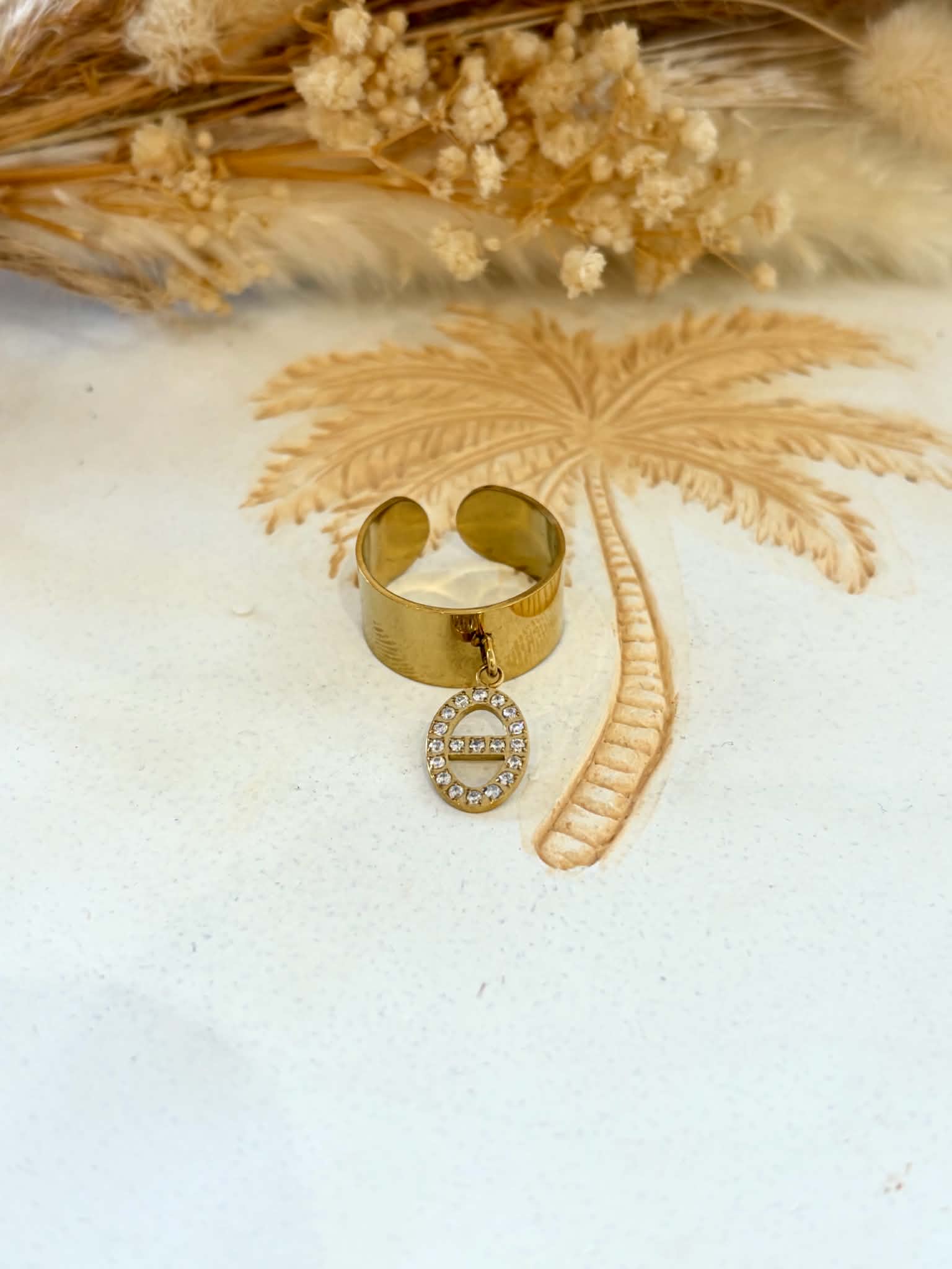 Bague Mina en acier inoxydable