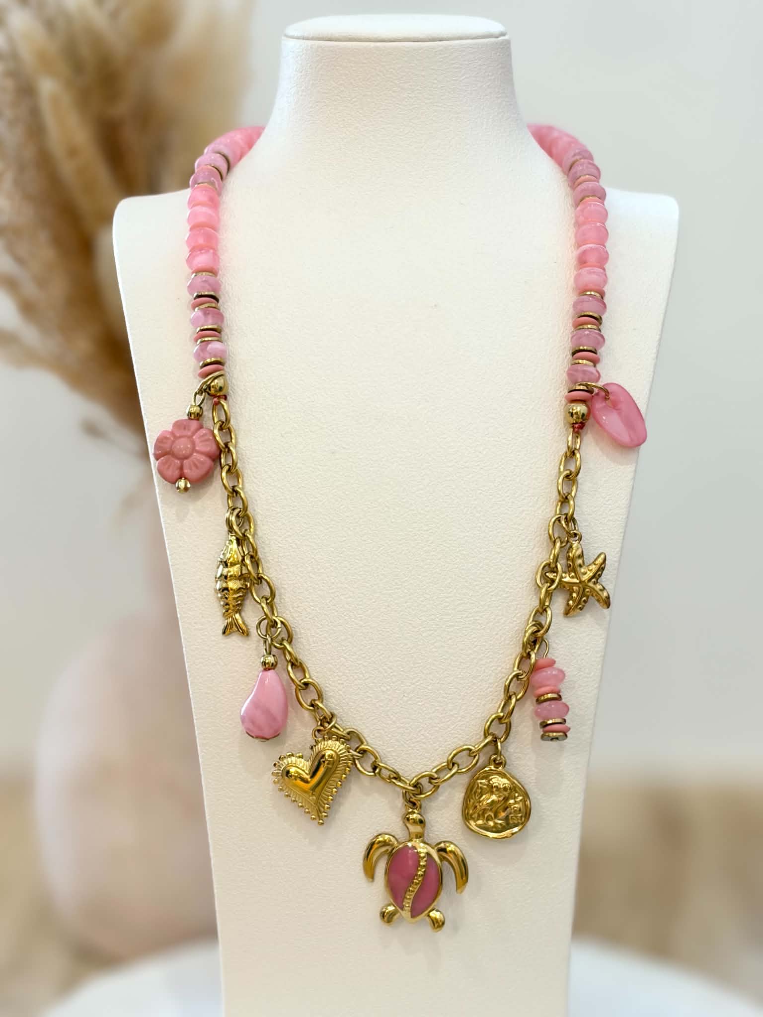 Collier Natja en acier inoxydable