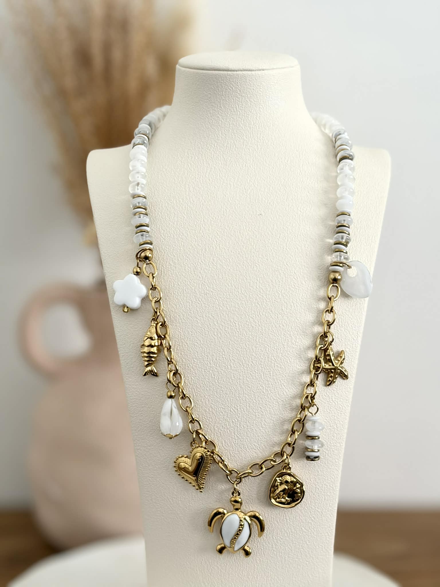 Collier Natja en acier inoxydable