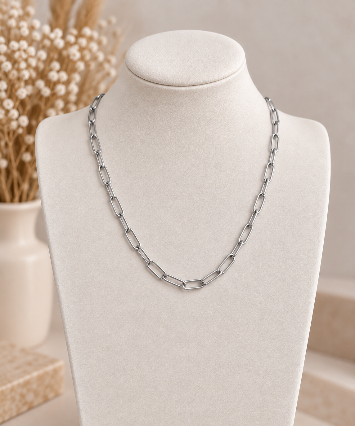 Collier Gaby personnalisable en acier inoxydable