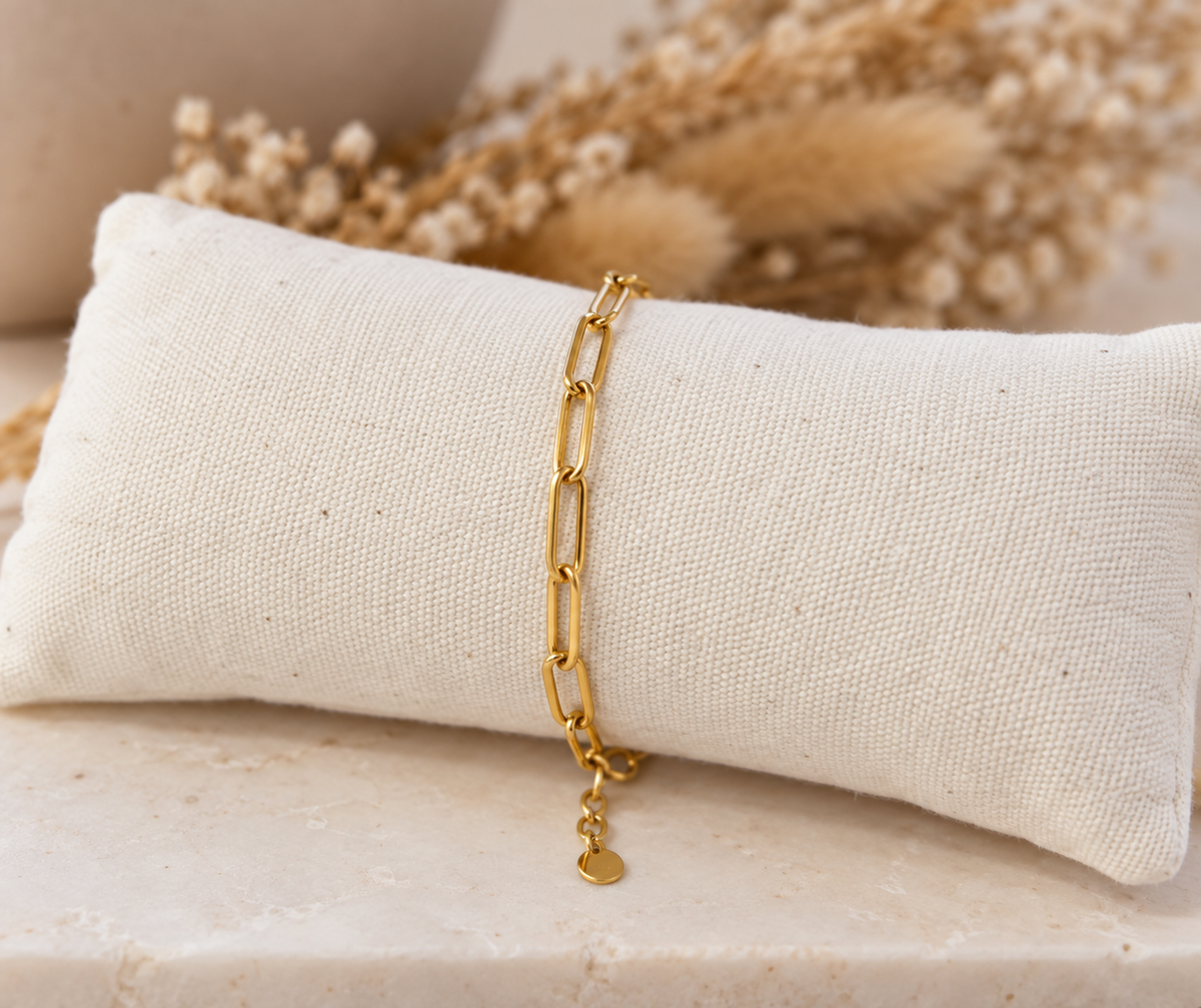 Bracelet personnalisable Gabby en acier inoxydable