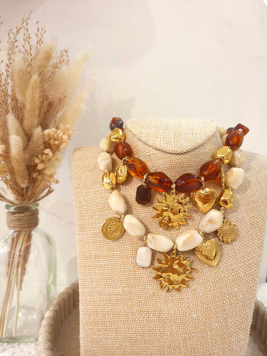 Collier Liora en acier