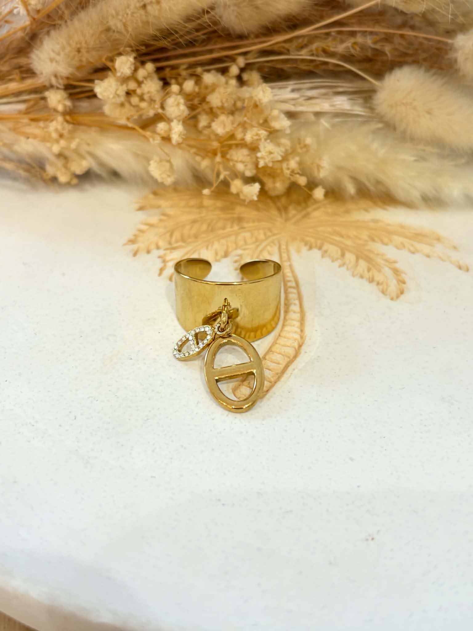 Bague Claire en acier inoxydable
