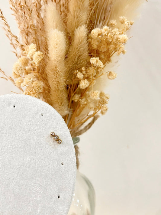 Piercing Elena en acier inoxydable