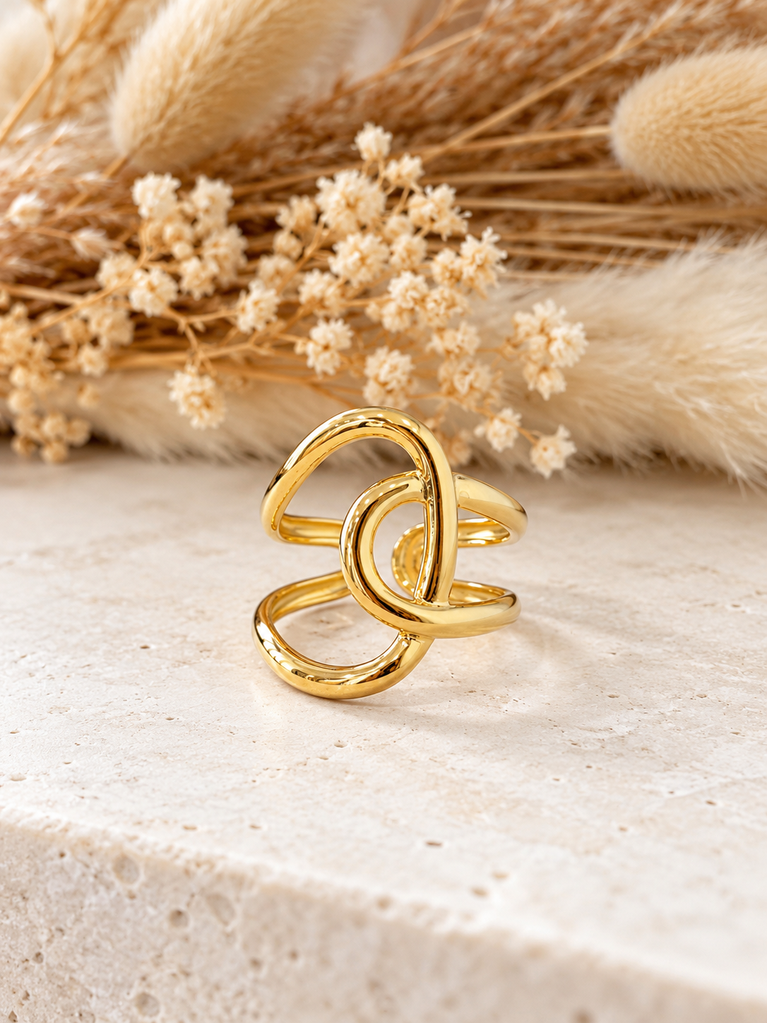 Bague Madeline en acier inoxydable