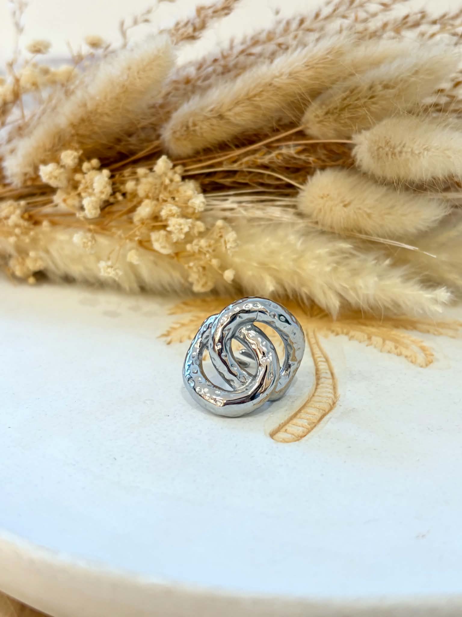 Bague Esther en acier inoxydable