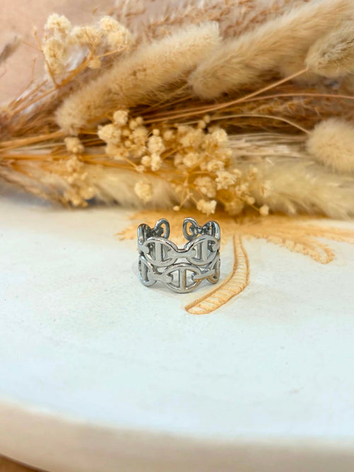 Bague Carine en acier inoxydable