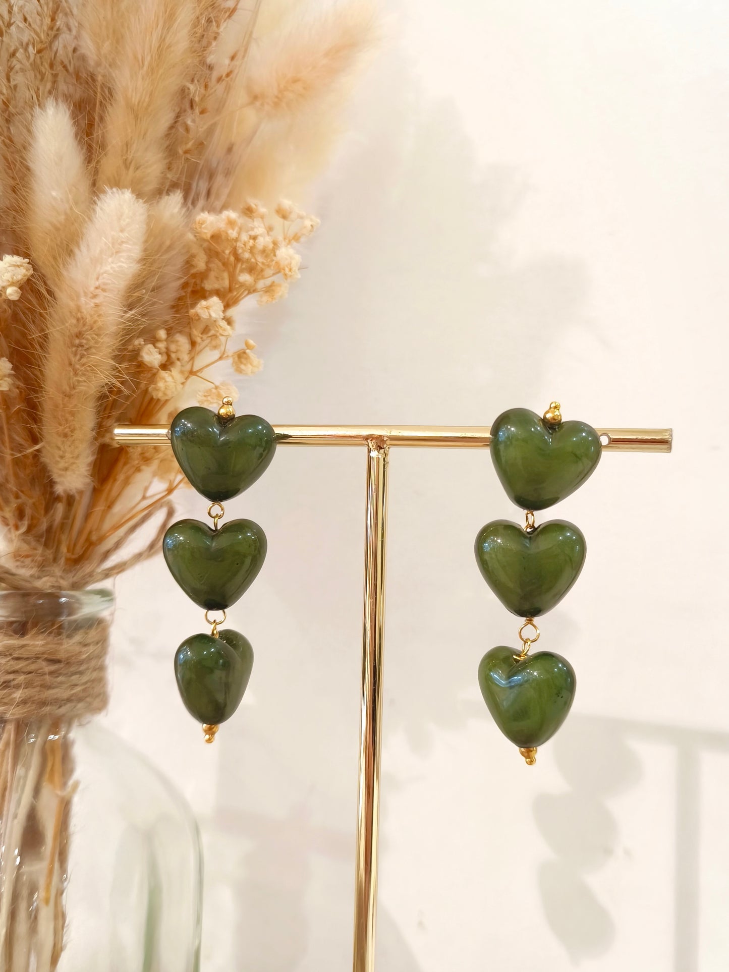 Boucles d'oreilles Irina en acier inoxydable