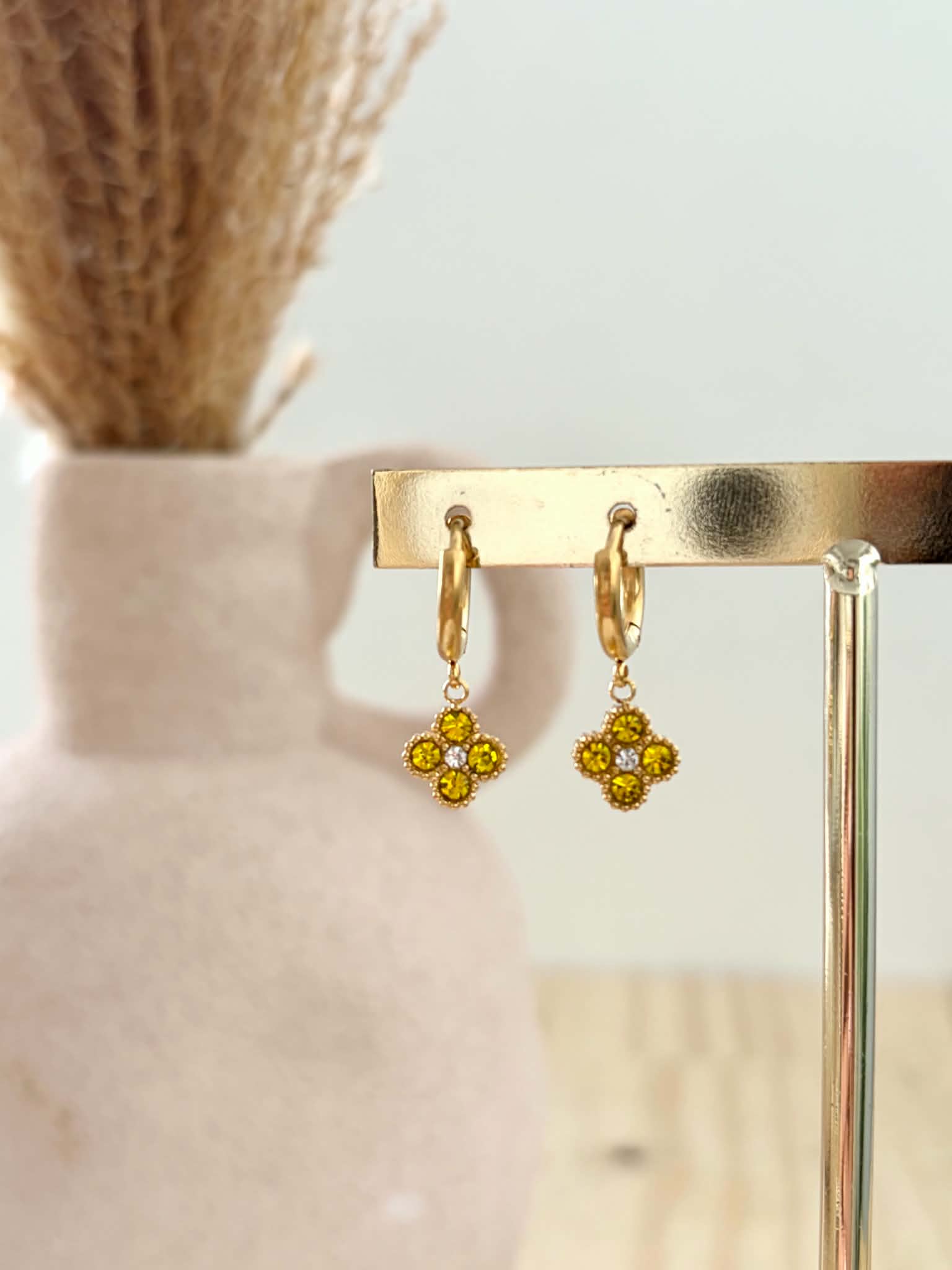 Boucles d'oreilles Orianne en acier inoxydable