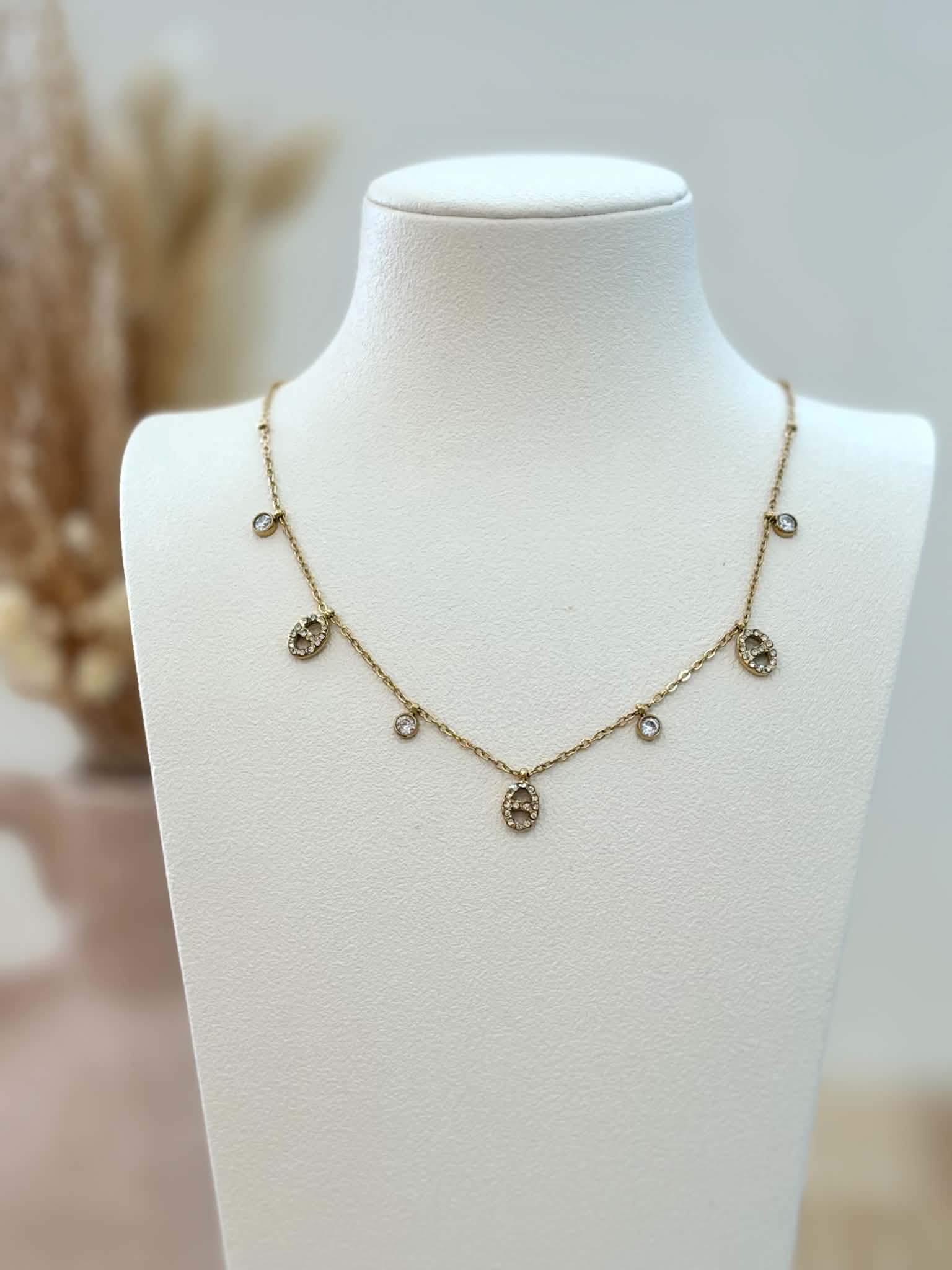 Collier Clémence en acier inoxydable
