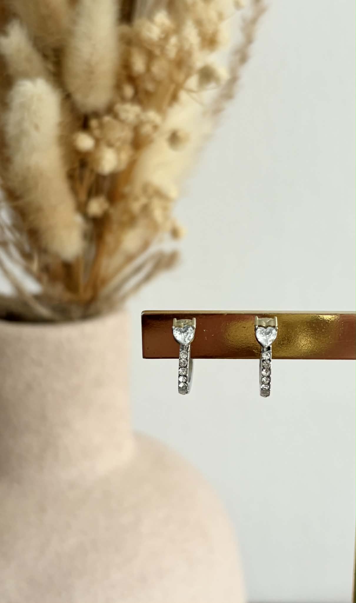 Boucles d'oreilles Ombeline en acier inoxydable