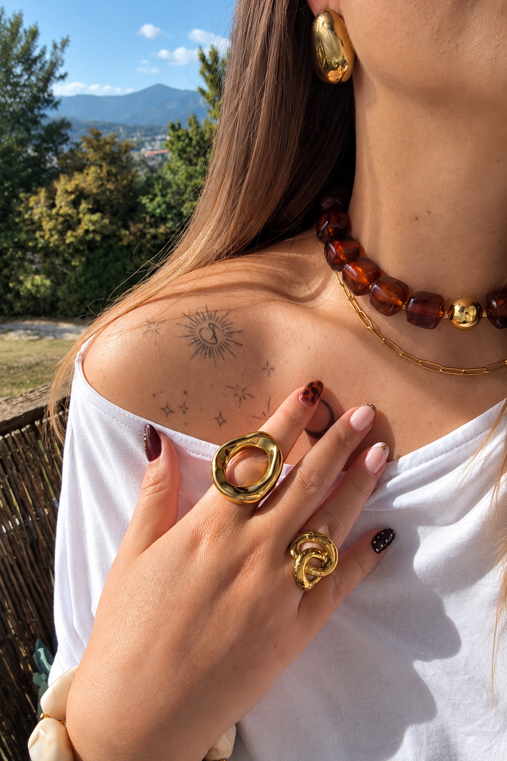 Collier Allan en acier inoxydable