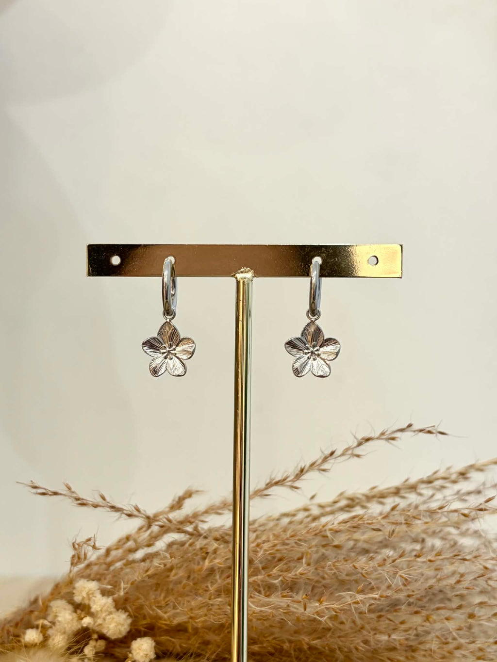Boucles d'oreilles Gina en acier inoxydable