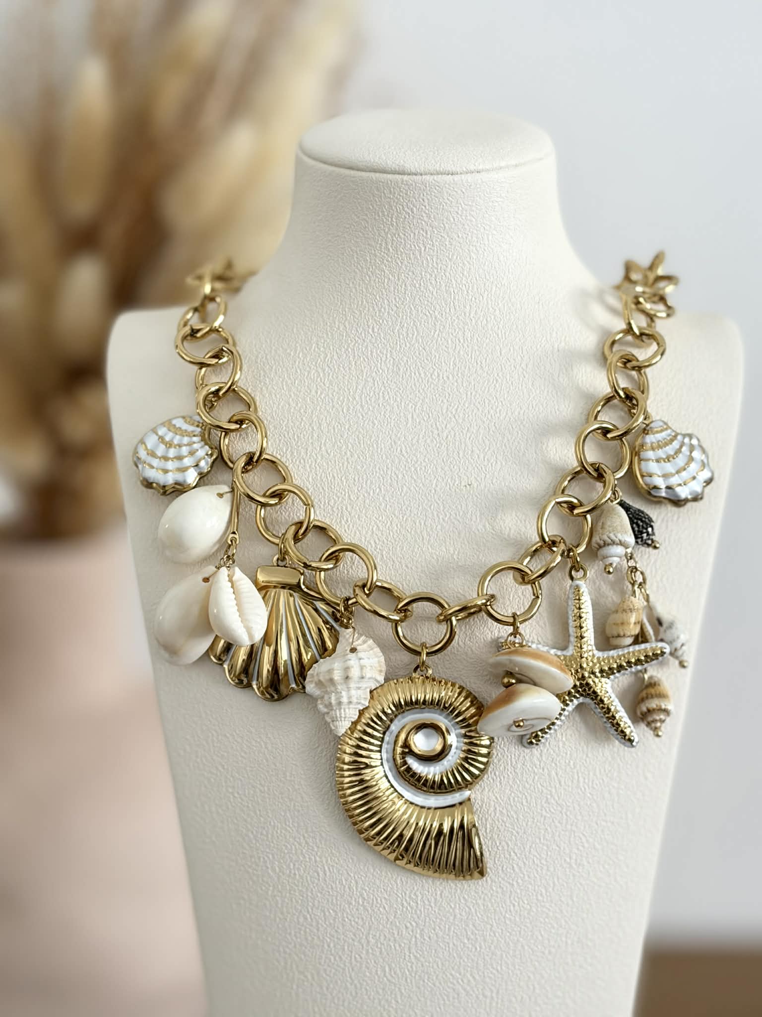 Collier Nayara en acier inoxydable
