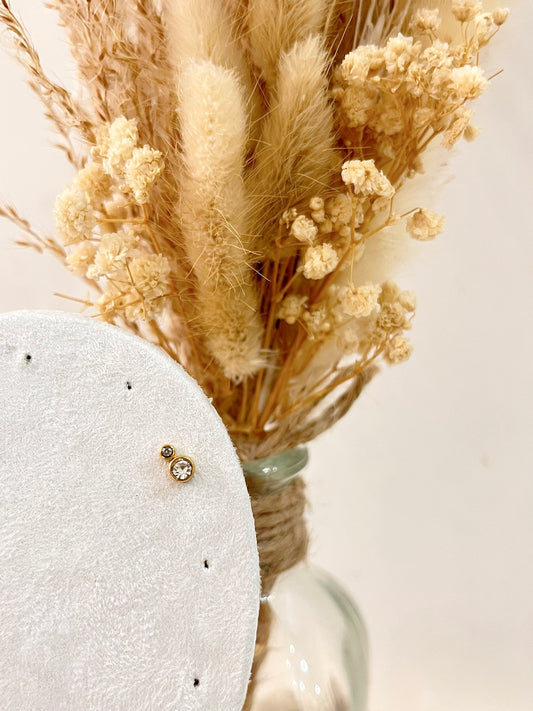 Piercing Audrey en acier inoxydable