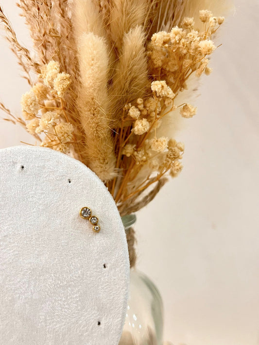 Piercing Adeline en acier inoxydable