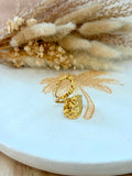 Bague en acier inoxydable Celestia