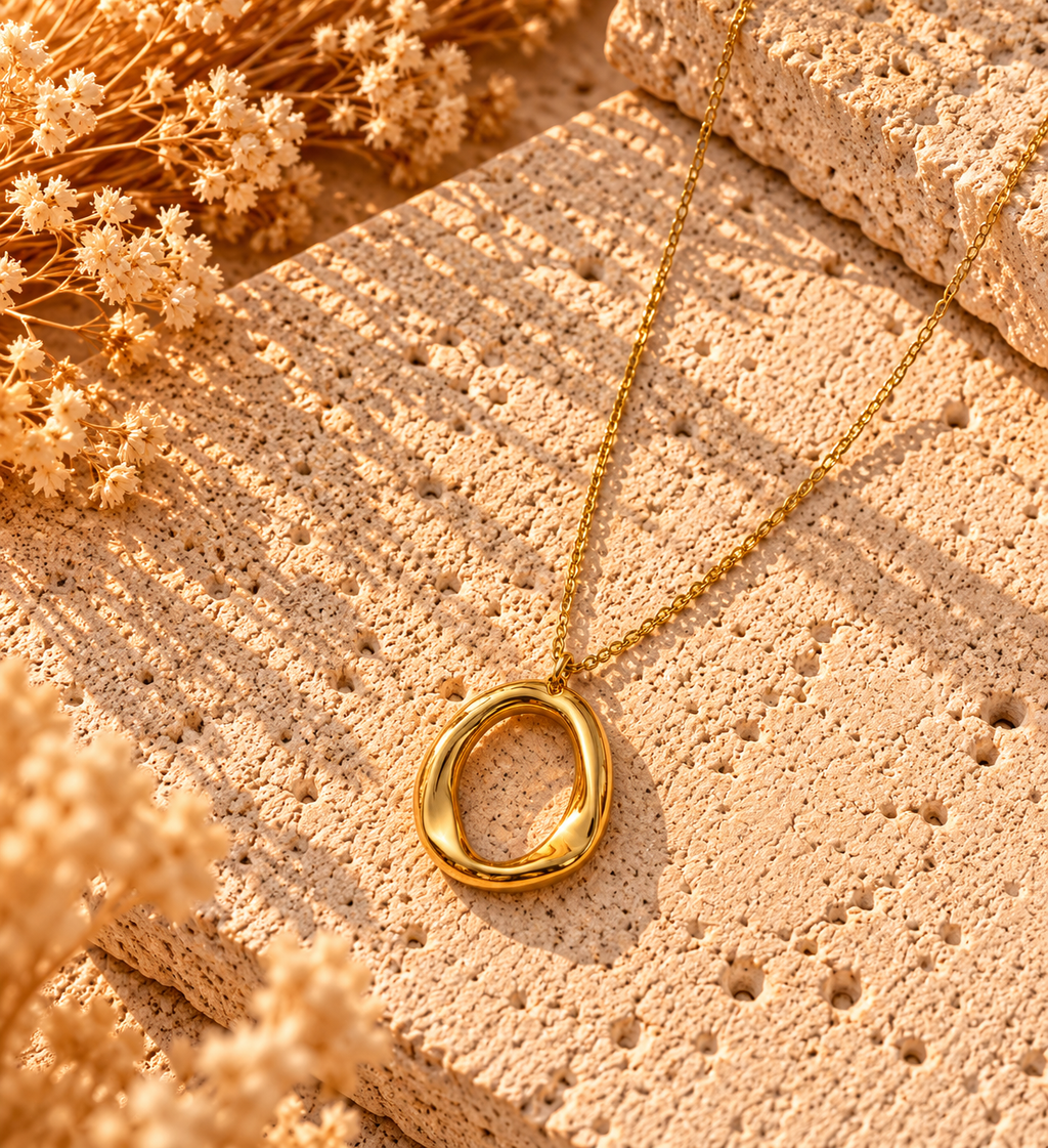 Collier Cléo en acier inoxydable