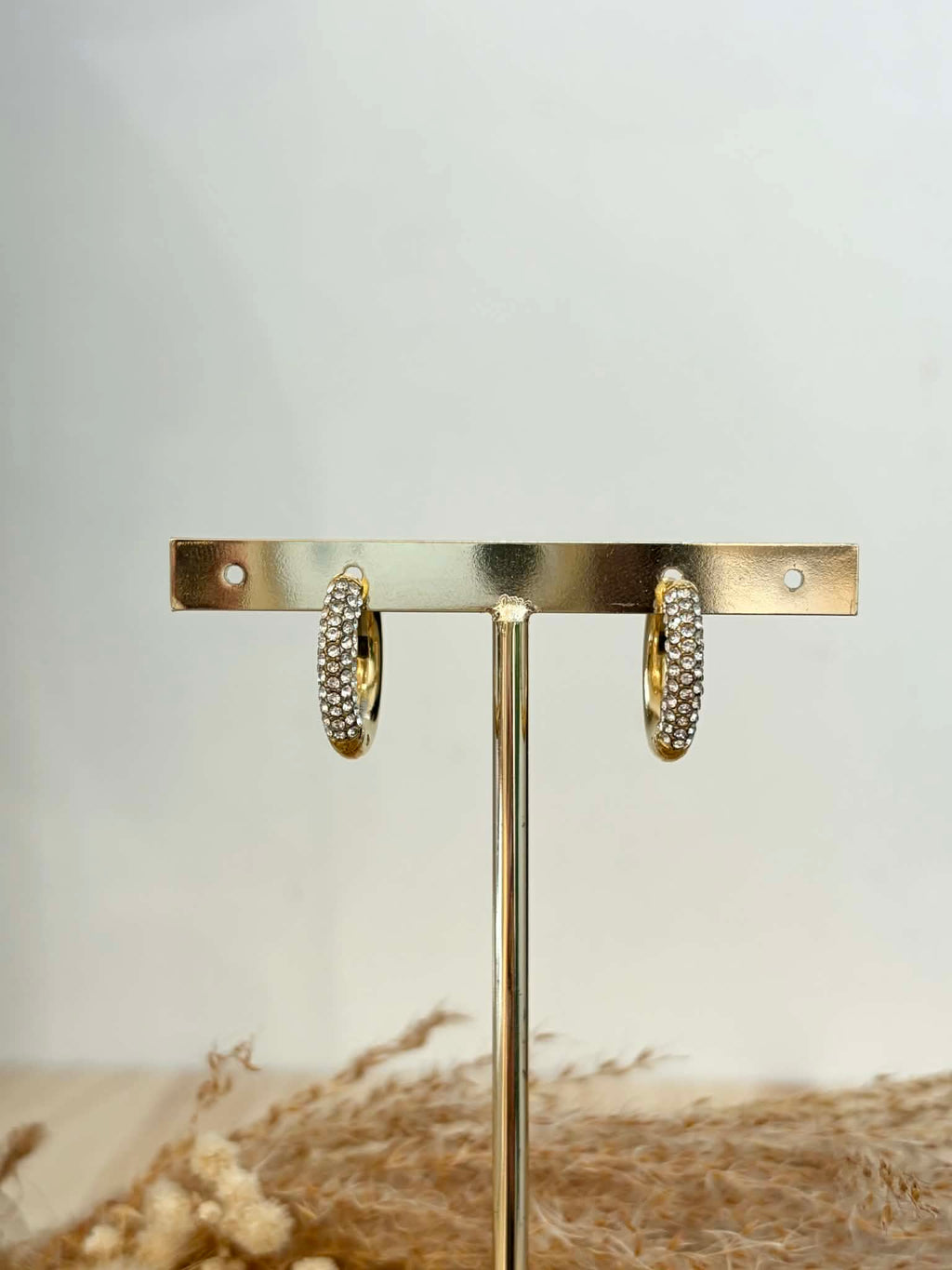 Boucles d'oreilles Noor en acier inoxydable