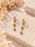 Boucles d'oreilles Florence en acier inoxydable