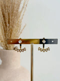 Boucles d'oreilles Manon en acier inoxydable
