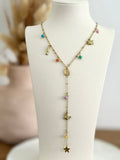 Collier Y Jodie en acier inoxydable