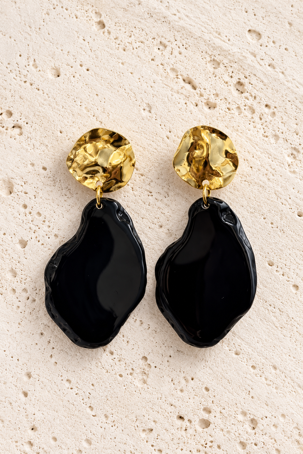 Boucles d'oreilles Edwige en acier inoxydable