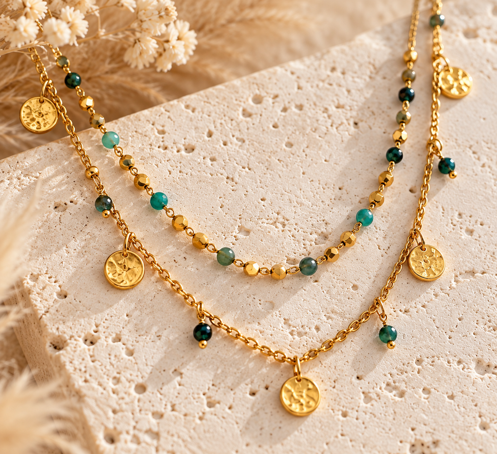 Collier Cassie en acier inoxydable