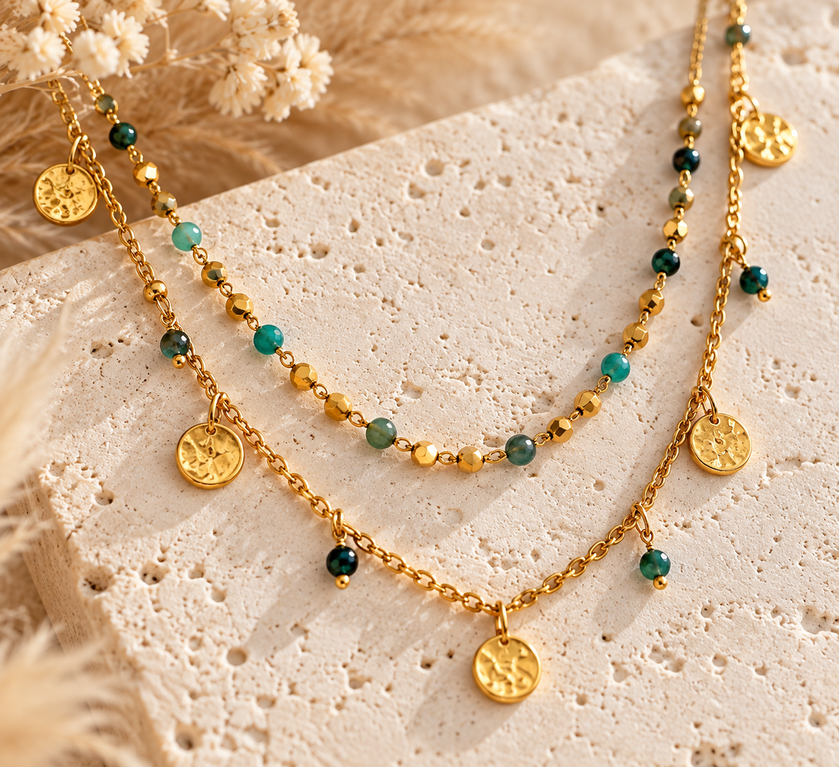 Collier Cassie en acier inoxydable