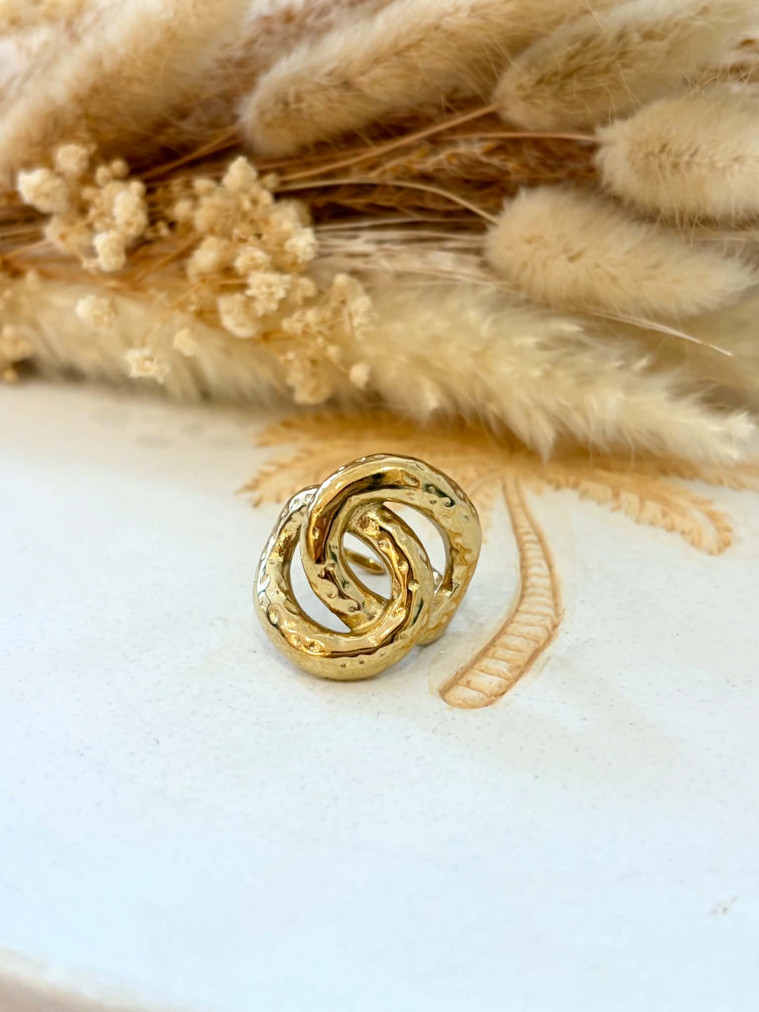 Bague Esther en acier inoxydable