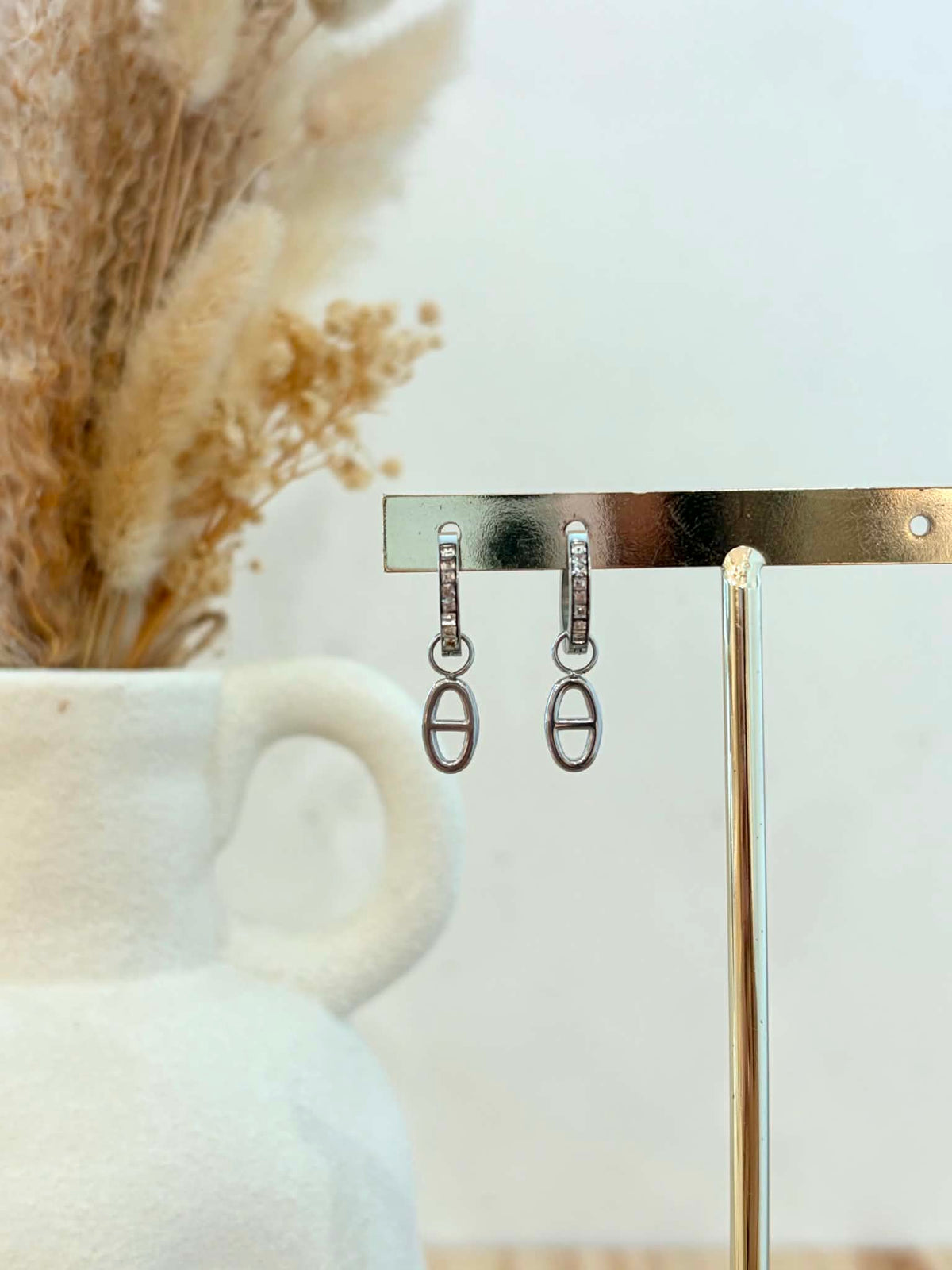 Boucles d'oreilles Armance en acier inoxydable