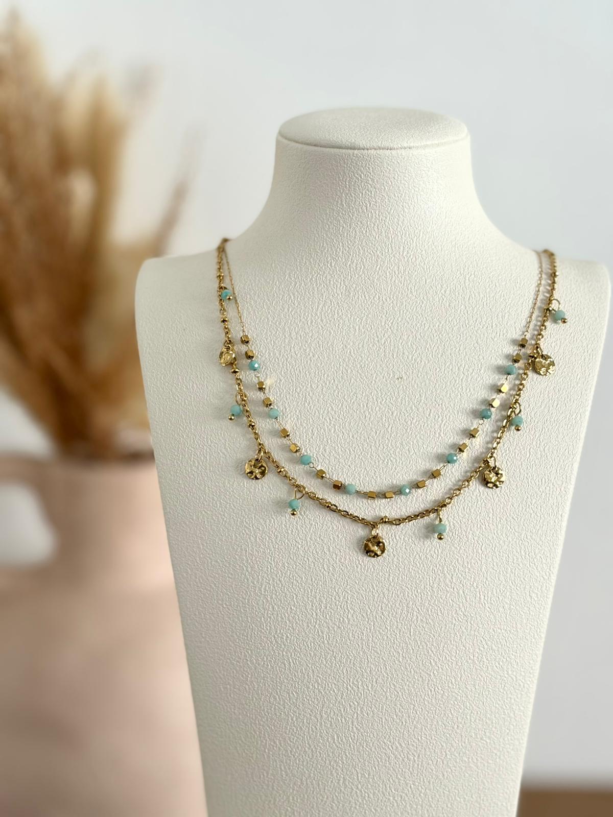 Collier Naomi en acier inoxydable