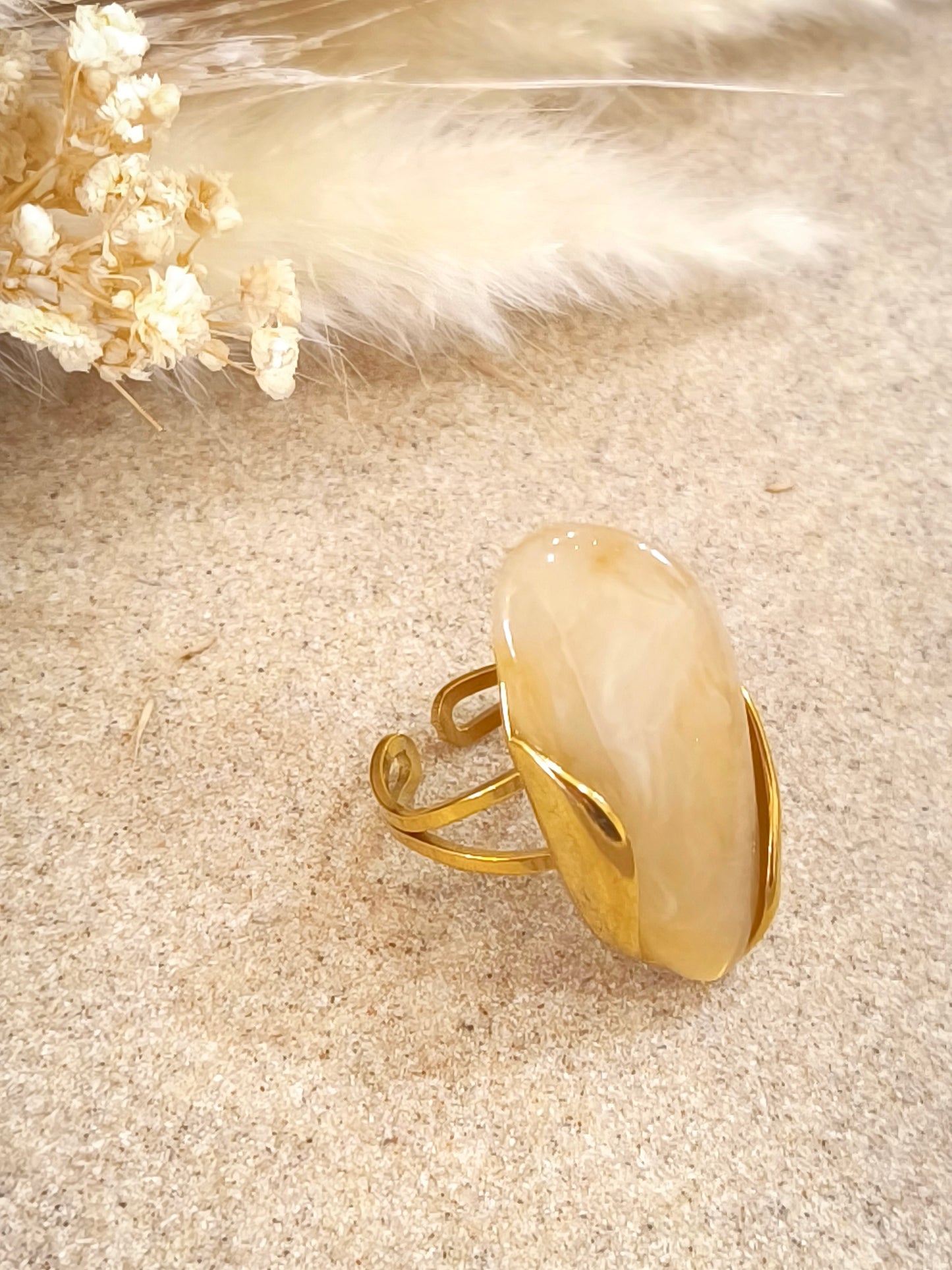 Bague Isea en acier inoxydable