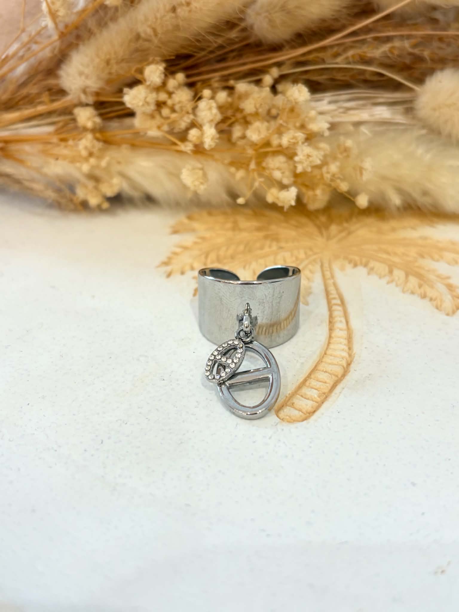 Bague Claire en acier inoxydable