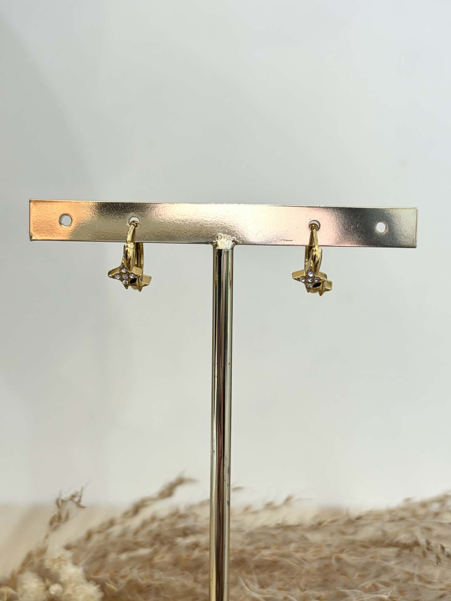 Boucles d'oreilles Milene en acier inoxydable
