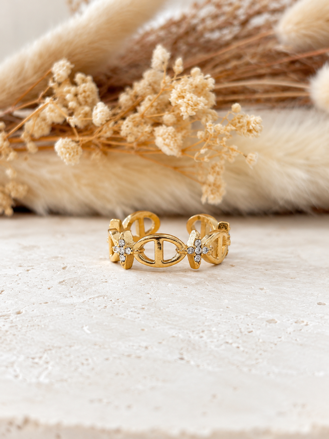 Bague Laurentine en acier inoxydable