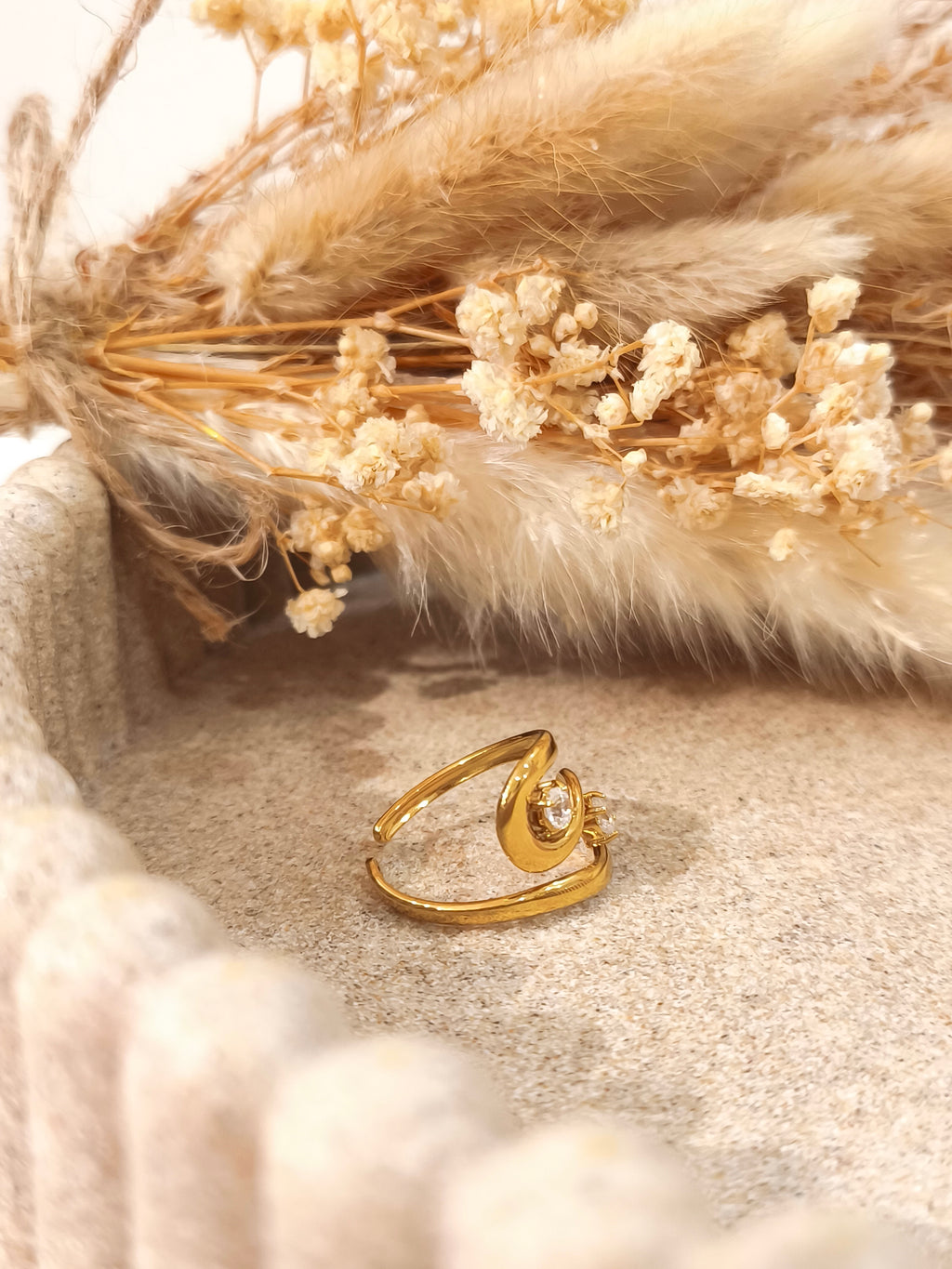 Bague Astrid en acier inoxydable