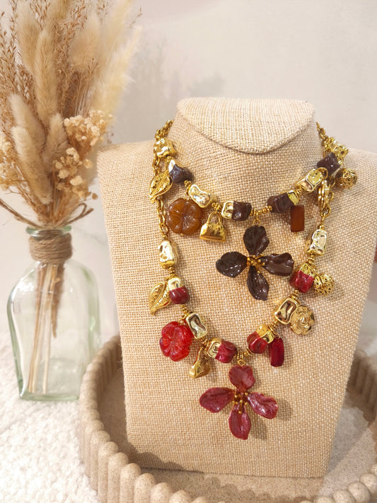 Collier Satine en acier inoxydable