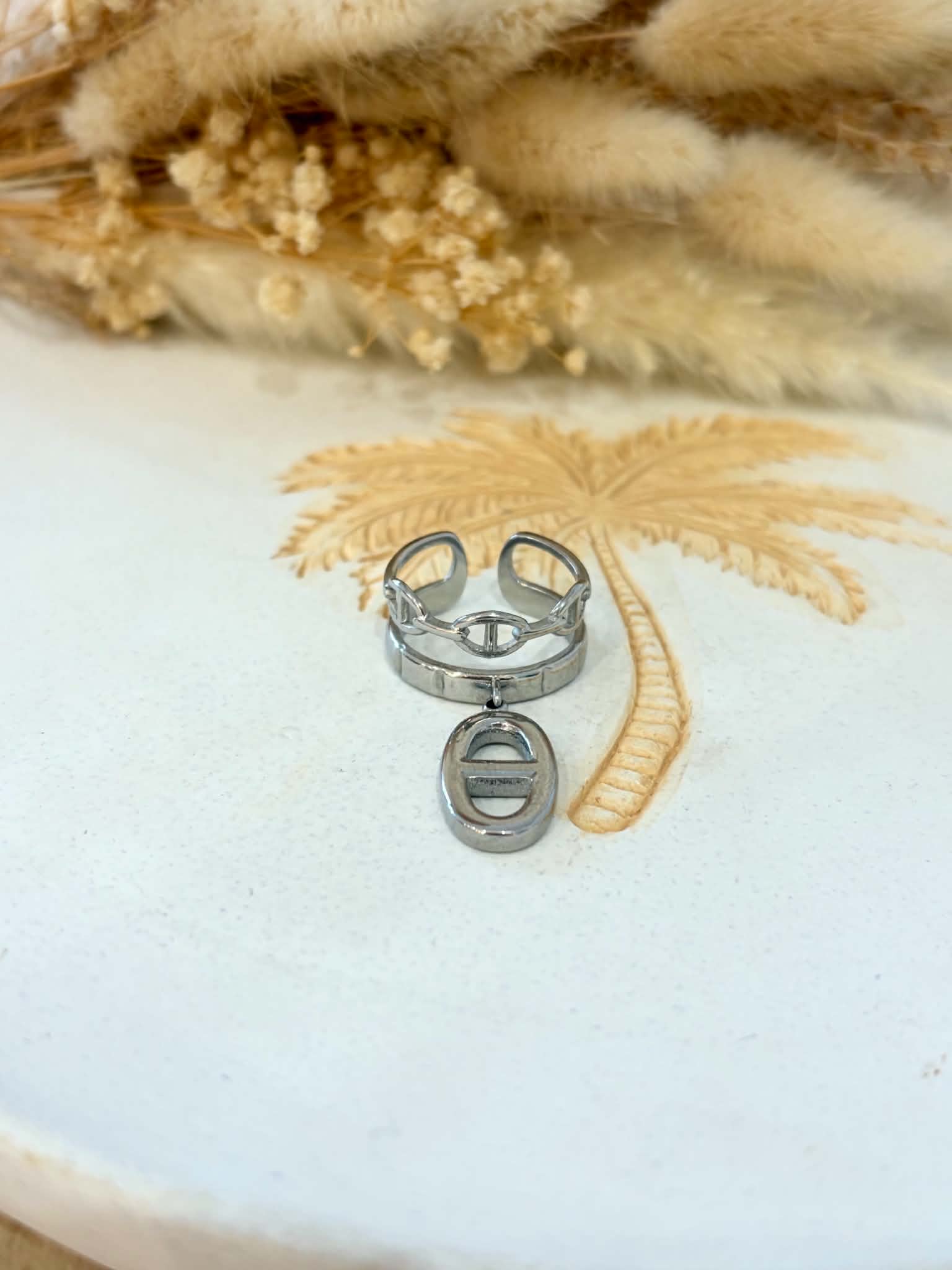 Bague Laure en acier inoxydable