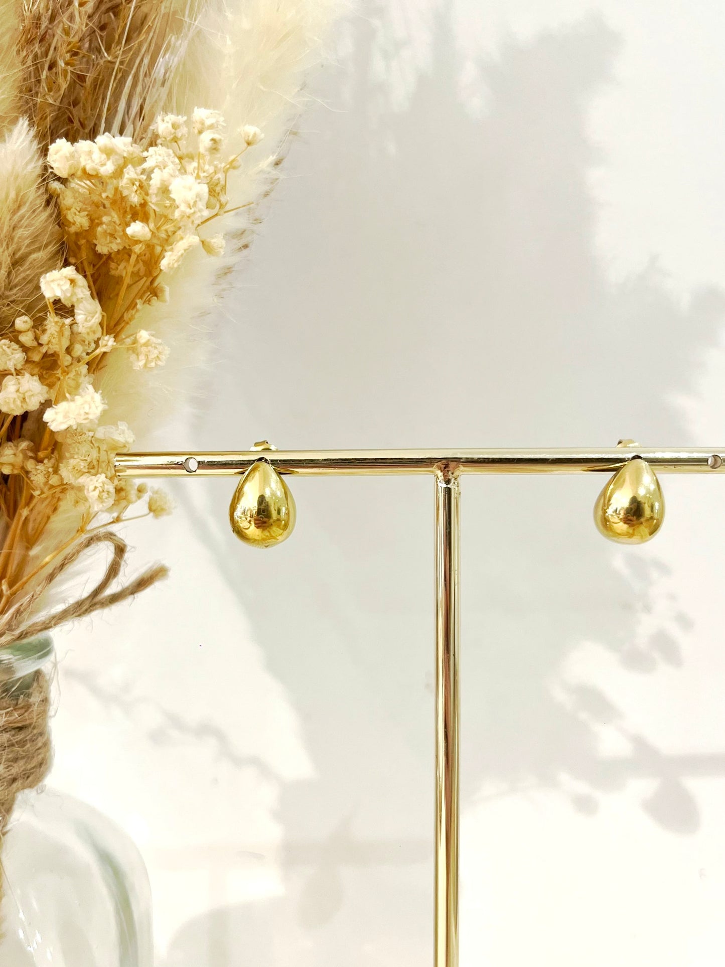 Boucles d’oreilles Honorine en acier inoxydable