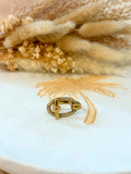 Bague Sania en acier inoxydable