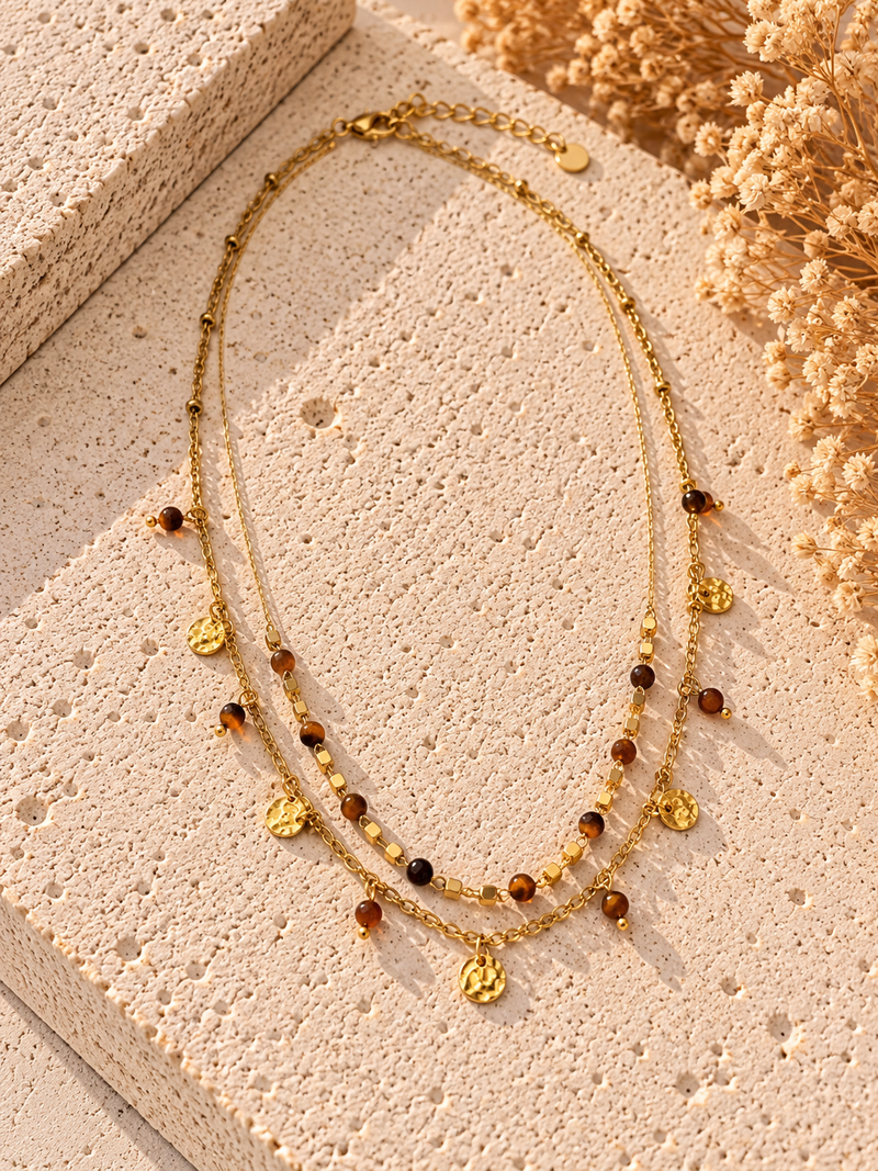 Collier Ceyda en acier inoxydable