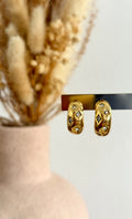 Boucles d'oreilles Esmee en acier inoxydable