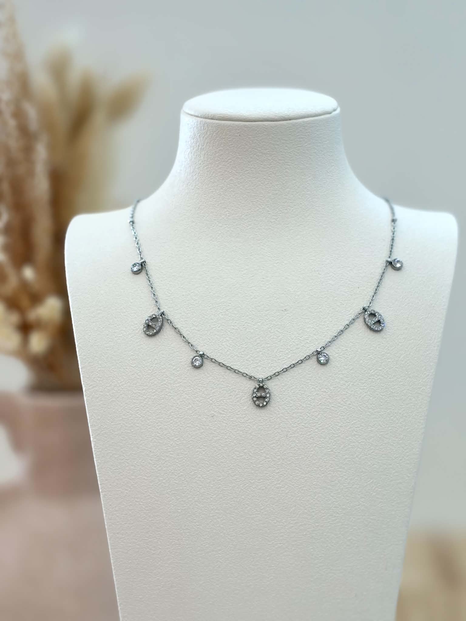 Collier Clémence en acier inoxydable