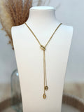 Collier Y best seller Céline en acier inoxydable