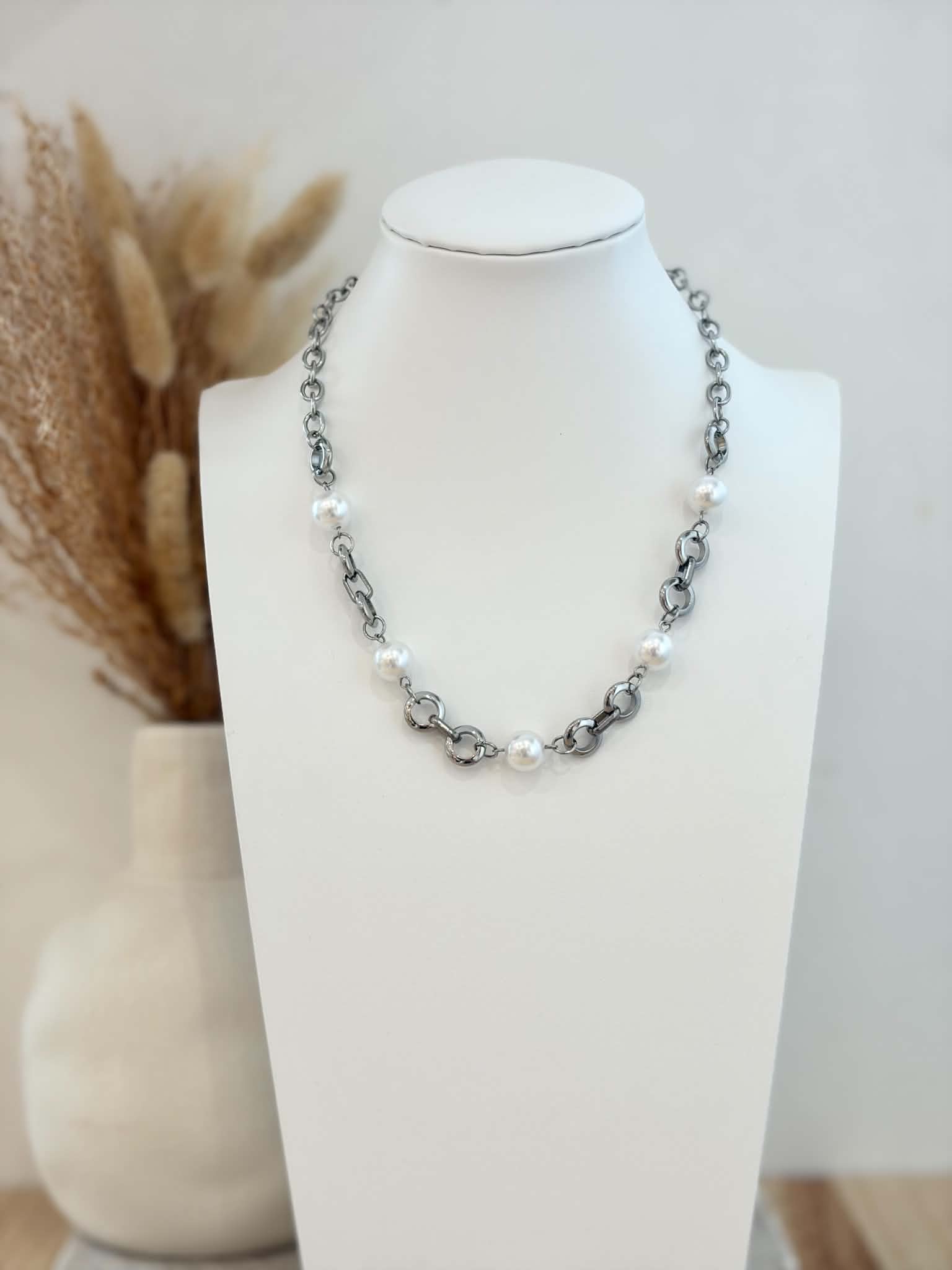 Collier Alania en acier inoxydable