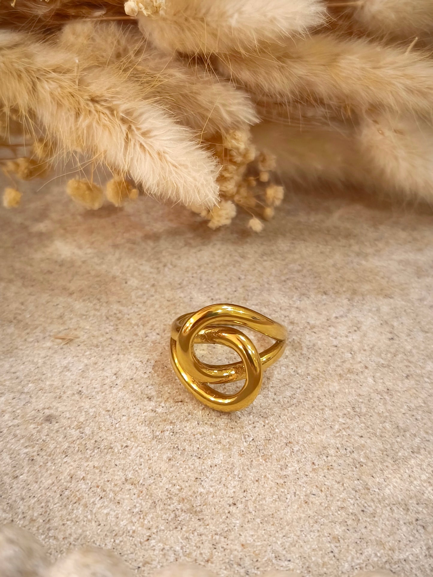 Bague Virginie en acier inoxydable