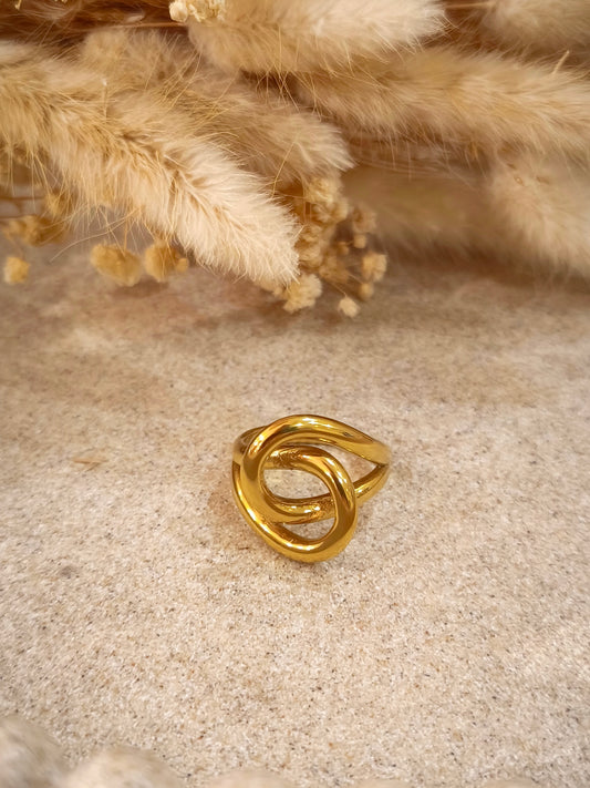 Bague Virginie en acier inoxydable